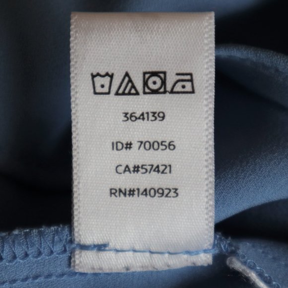 Loft Periwinkle Long Sleeve Flowy Blouse - Picture 7 of 7